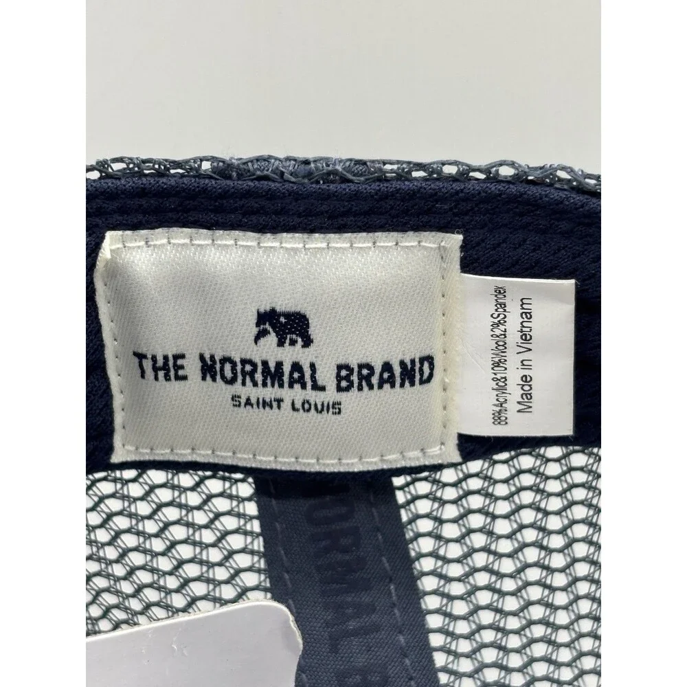 The Normal Brand Hat Navy Blue TNB Supply Co Trucker Snapback